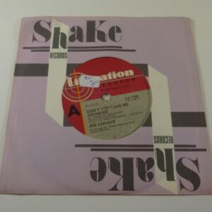Joe Cocker 'Don't You Love Me Anymore', 45 rpm Single Record, c.1984