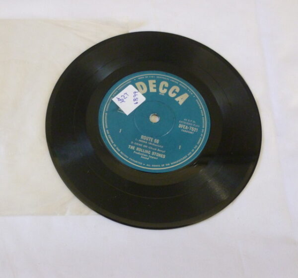 vintage Rolling Stones 'ROUTE 66', EP vinyl Record, DFEA 7521, c.1964 - Image 3
