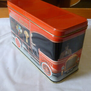 vintage Arnott's 'RED TRUCK' SA:001, 450g. Biscuit Tin, c.1998