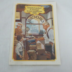 Arnott's Limited 'A Message to our Employees 1985', Booklet, c.1980's