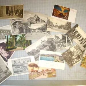 Postcards, scenes around Europe x 16, c.1920's