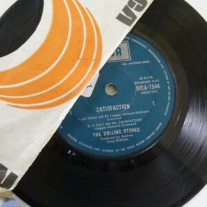 Rolling Stones 'SATISFACTION', EP Record, DFEA-7544, c.1964