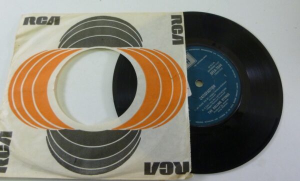 Rolling Stones 'SATISFACTION', EP Record, DFEA-7544, c.1964