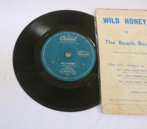 Beach Boys 'WILD HONEY', EP Record, on Capitol label, c.1965 - Image 6