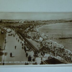 Postcard - 'The Promenade, Whitley Bay, England, c.1940's