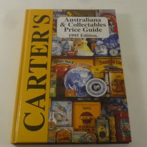 CARTER'S 'Australiana & Collectables Price Guide', hard-cover Book