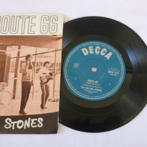 vintage Rolling Stones 'ROUTE 66', EP vinyl Record, in PC, AU c.1964