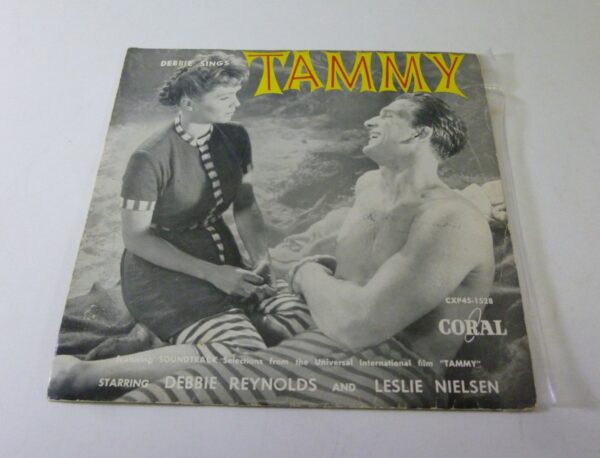 Debbie Reynolds 'Debbie Sings Tammy', 45 rpm EP Record, on CORAL Label