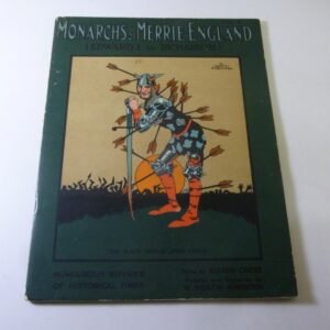 'MONARCHS of MERRIE ENGLAND', Vol. 2, Humorous s-c Book, c.1940's