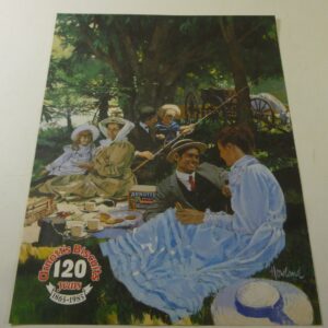 Arnott's 'At the Picnic', A4 size, early Advertising Print