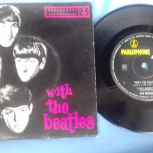 Beatles 'with the beatles', 45 rpm EP Record, in PC, AU c.1963 *