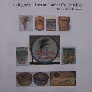 Arnott's 'Tins & other Collectables', A4-size Catalogue
