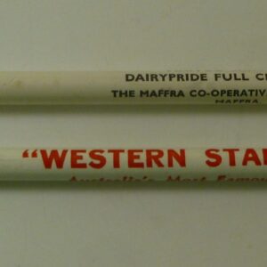 Dairy Products, Advertising Pencil x 2