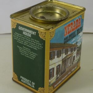NERADA 'COLONIAL BREW', rect. 125g. Premium Tea Tin