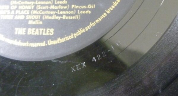 * BEATLES 'PLEASE PLEASE ME', stereo LP Record, s on b, c.1963 * - ?? image