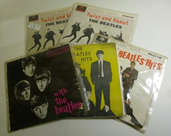 BEATLES EP Records Collection, in their original Picture Cover *