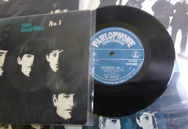 BEATLES EP Records Collection, in their original Picture Cover *