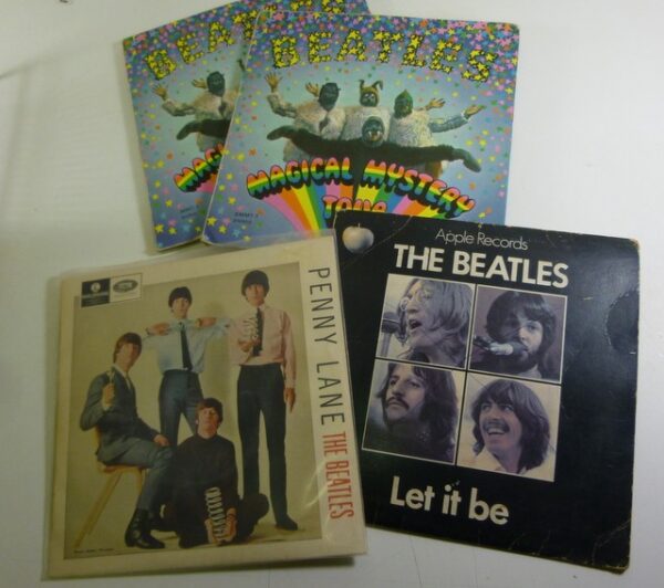 BEATLES EP Records Collection, in their original Picture Cover *