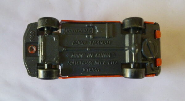 MATCHBOX, 'Australia Post', Ford Transit Van, MB-60, red Model vehicle - Image 5