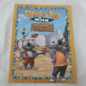 BLINKY BILL Colouring and Puzzle Book, c.1980's - in great condition