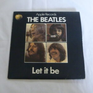 vintage BEATLES 'Let It Be' and 'You Know My Name', Single vinyl Record, c.1970