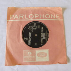 vintage Beatles 'I Should Have Known Better / If I Fell', 45 rpm Single, vinyl record, AU c.1964