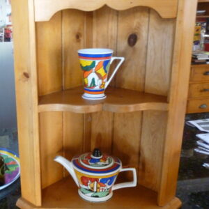 Corner Cabinet, 550mm high, in Kauri pine