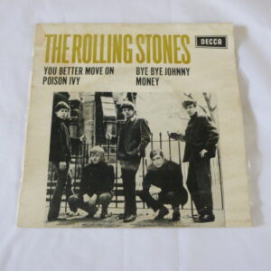 vintage The Rolling Stones 'THE ROLLING STONES', mono EP vinyl Record, c.1964