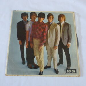 vintage Rolling Stones 'FIVE BY FIVE', EP vinyl Record, in PC, GB c.1964