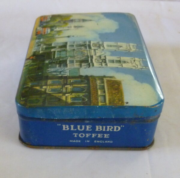 BLUE BIRD TOFFEE, 'Westminster Abbey', rectangular Toffee Tin, c.1960's - Image 6
