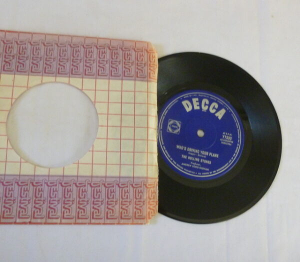 vintage Rolling Stones 'Angie' and 'Silver Train', Single vinyl Record, GB c.1973