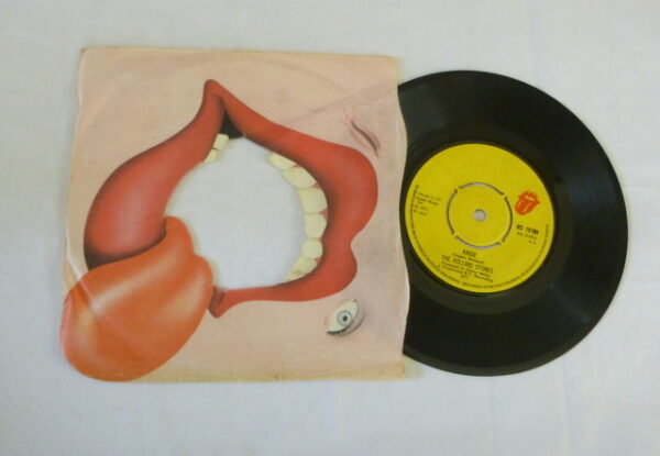 vintage Rolling Stones 'Angie' and 'Silver Train', Single vinyl Record, GB c.1973 - Image 5
