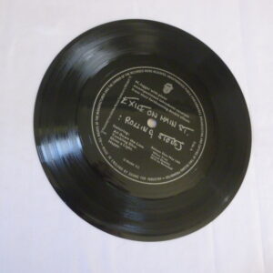 The Rolling Stones 'EXILE ON MAIN STREET', 33rpm, 7" promo. thin vinyl Record, c.1972