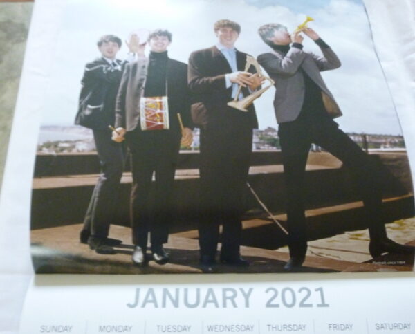 Beatles 'THE BEATLES', 2021 pictorial Calendar, c.2021 - Image 3
