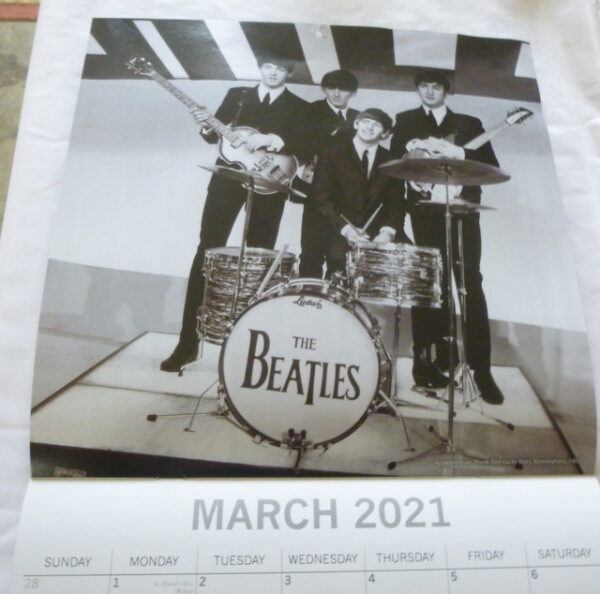 Beatles 'THE BEATLES', 2021 pictorial Calendar, c.2021 - Image 4