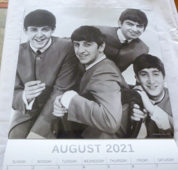 Beatles 'THE BEATLES', 2021 pictorial Calendar, c.2021 - Image 5