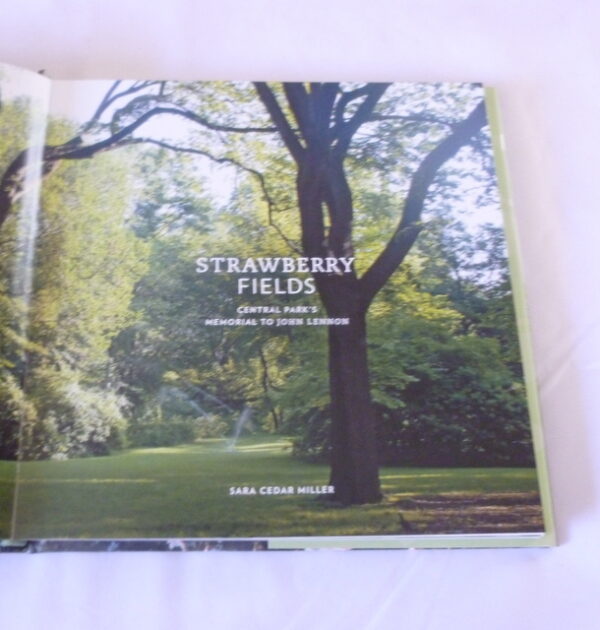 'STRAWBERRY FIELDS, Central Park's Memorial To John Lennon', hard-cover Book - Image 4