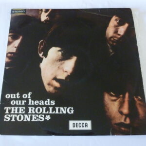 vintage Rolling Stones 'OUT OF OUR HEADS', Stereo LP vinyl Record, AU c.1965