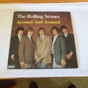 vintage Rolling Stones 'Around And Around', LP vinyl Record, c.1970