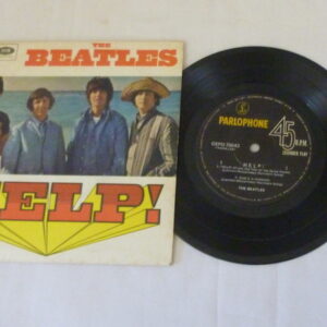 vintage BEATLES 'HELP!', EP vinyl Record, in PC,  AU c.1967