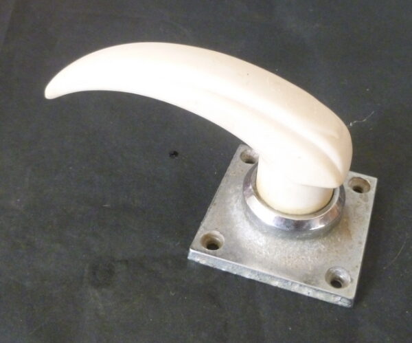 Door Handle, in ivory bakelite, c.1950's
