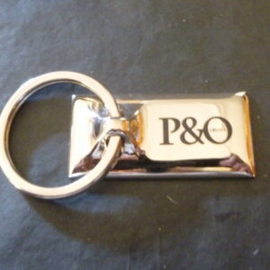 P and O Cruises "Let me entertain you", diamante Key Ring