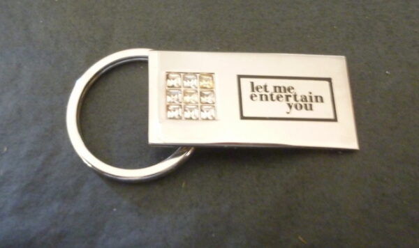 P and O Cruises "Let me entertain you", diamante Key Ring - Image 3