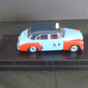 TRAX 'RSL Taxis', 1948 Holden FX Sedan, blue and red model vehicle