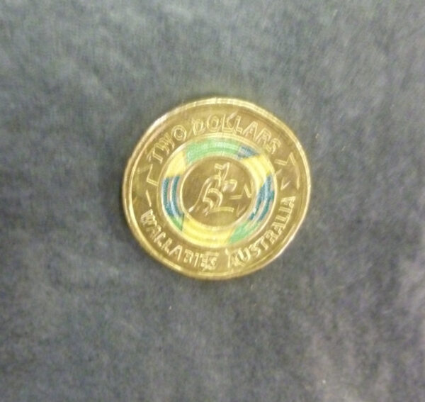 Australian $2 Coin, for 'Wallabies Australia', c.2019